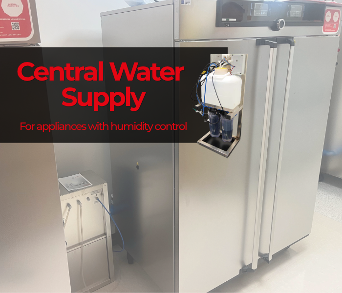 Memmert, Constant Climate Chamber, Humidity, Water Supply, Water Tanks, Central Water Supply
