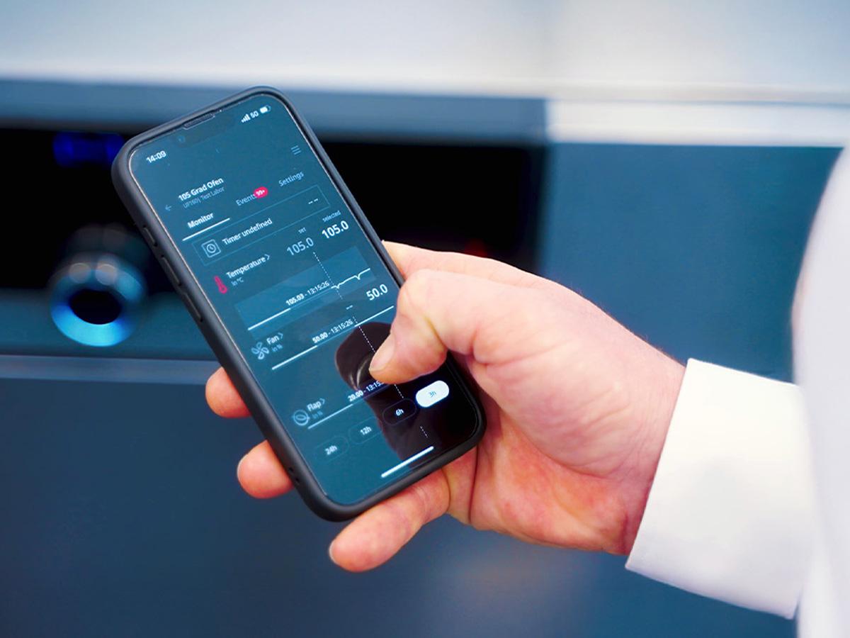 Memmert, MyChammber, Monitoring App, mychamber LIMS