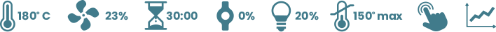 twin display icons - Memmert Stability Chambers (ICH)